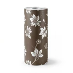 Vinyl Wallpaper Youthful Design 10m×53cm Brown with White