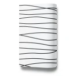 Youthful Wall Covering 10m x 53cm White with Black