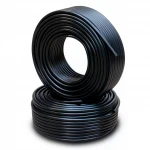 أنابيب HDPE الراجحي PE 80 ضغط 5 بار قطر خارجي 125 مم سمك 4.8 مم لون اسود