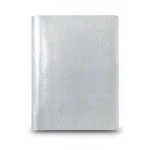 Vinyl Wallpaper Patterned Design 15.6m × 106 cm Silver