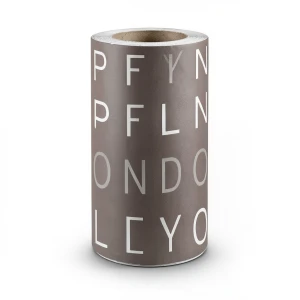 Youthful Wallpaper 10m x 53cm Brown with White