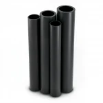 مواسير HDPE الراجحي PE 80 ضغط 5 بار قطر خارجي 250 مم سمك 9.6 مم لون اسود