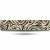 Youth and children wall decoration, light brown with black color, length 10 m, width 0.53 m, model GK8970BD  