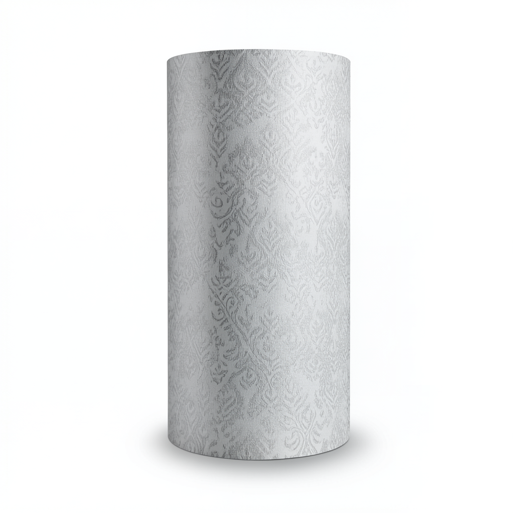 Patterned Wallpaper 15.6m×100cm Gray Color, Model Ndesign (N) 2-63018