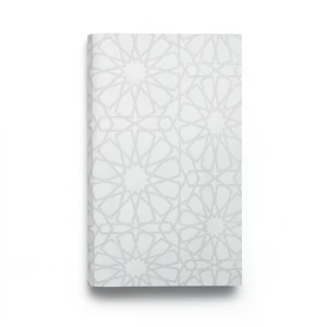 Patterned Wallpaper 15.6m×100cm Light Gray Color