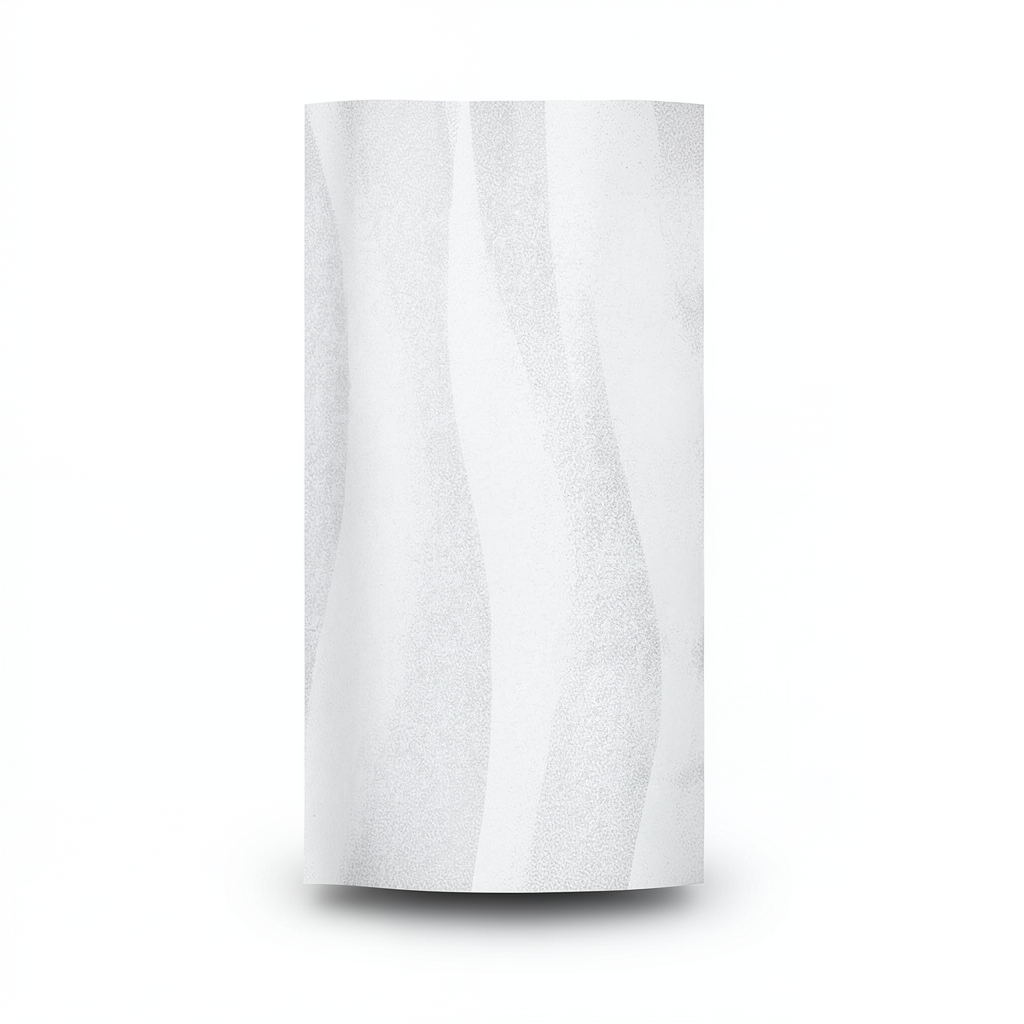 Vinyl Wall Decoration Youthful Design 10m×53cm Gray White
