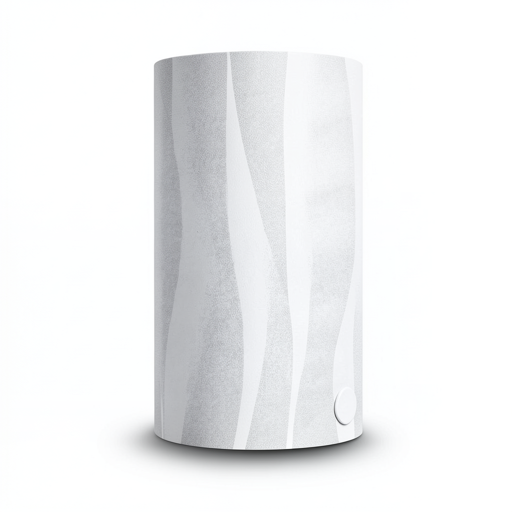 Vinyl Wall Decoration Youthful Design 10m×53cm Gray White