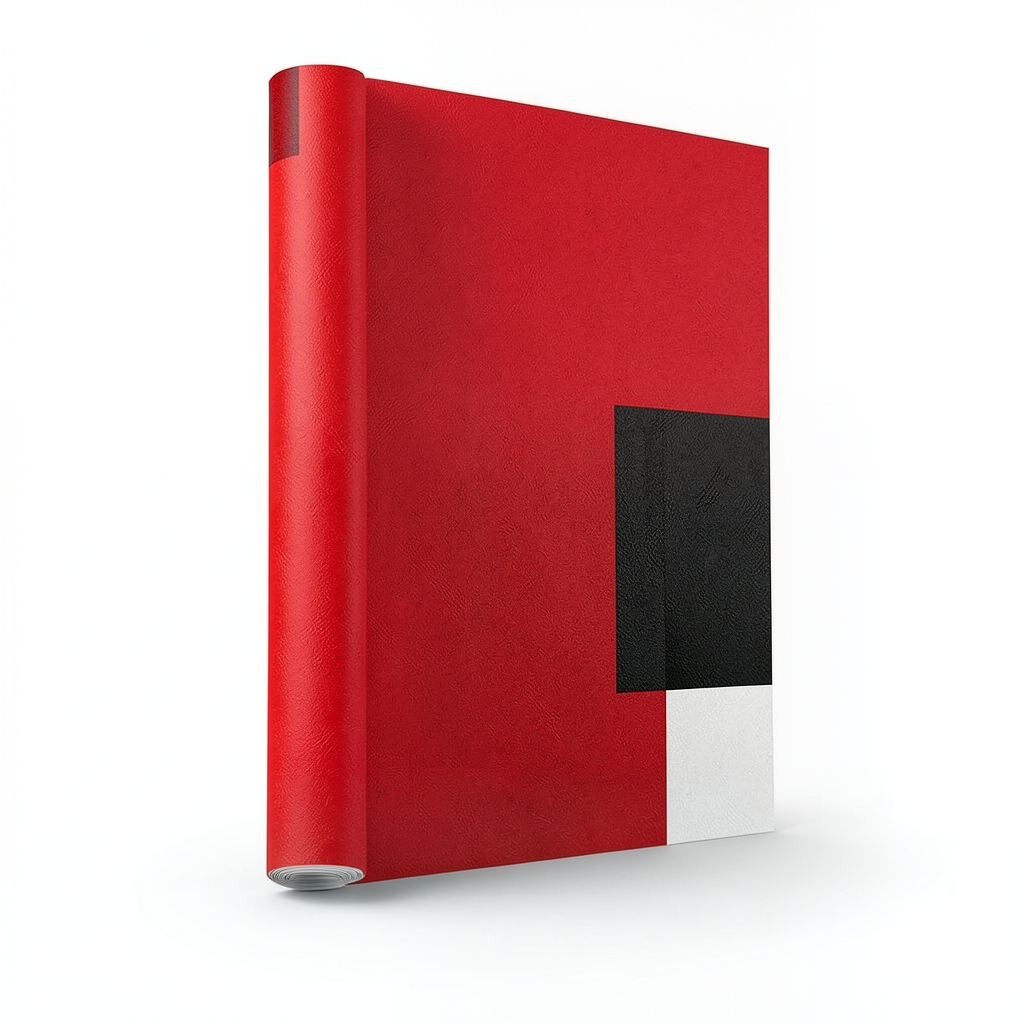 Youthful Wallpaper 10m x 53cm Red with Black and White
