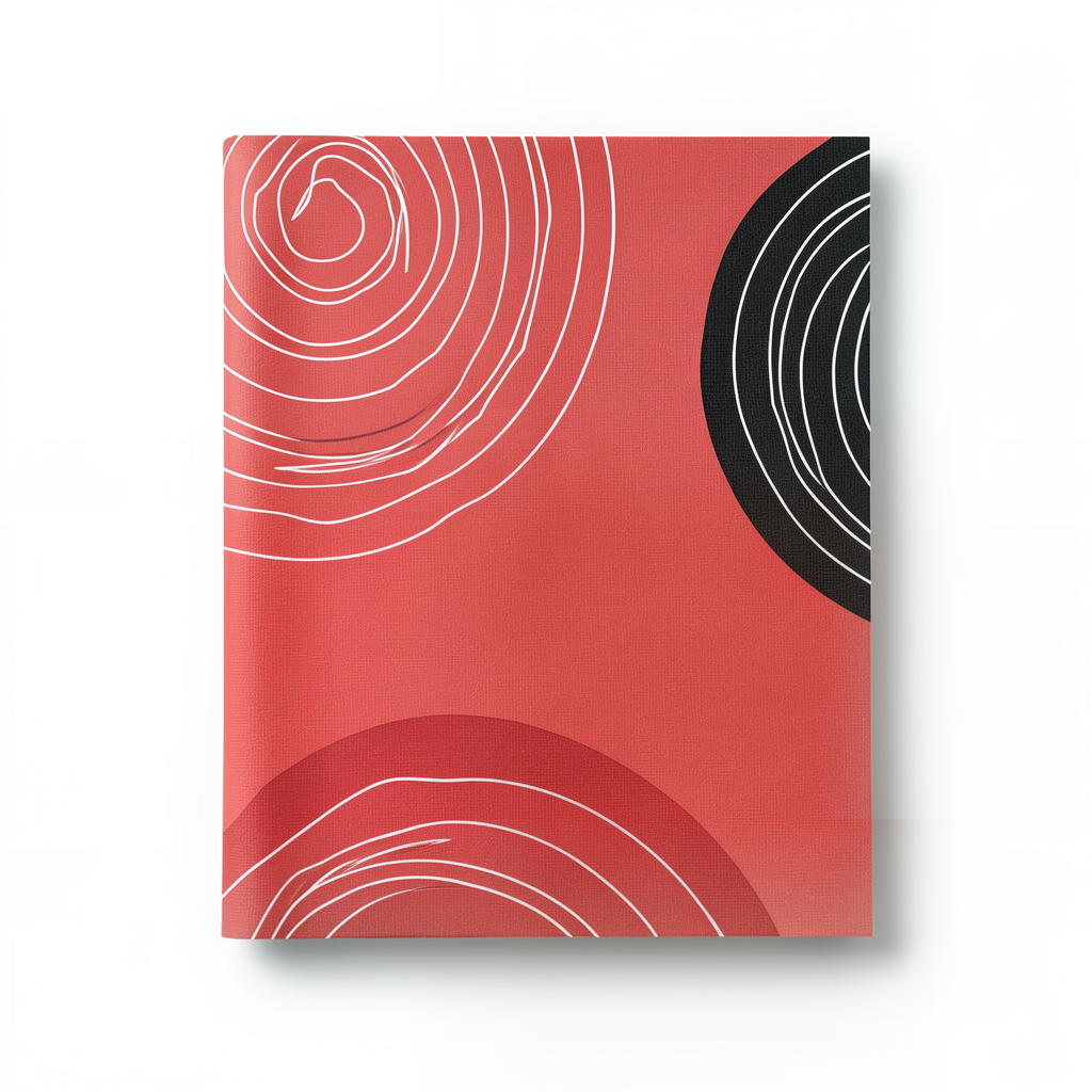 Youthful Wallpaper 10m x 53cm Red with White and Black