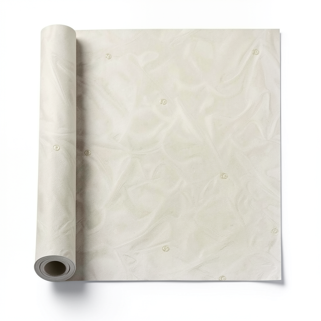 Italian Wallpaper 10m×1.06m, Beige Color, Model 82017