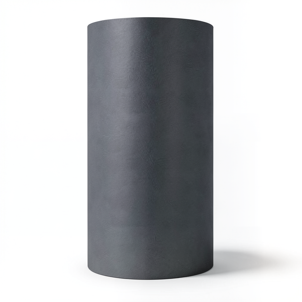 Vinyl Wallpaper Patterned Design 15.6m × 106 cm Dark Gray