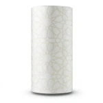 Patterned Wallpaper 15.6m×100cm Beige and White