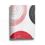Youthful Wallpaper 10m x 53cm Red with White and Black