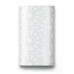 Patterned Wallpaper 15.6m x 100cm Gray and White