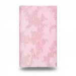 Italian Wall Covering, Pink Color, Length 10 m, Width 0.73 m, Model 25049