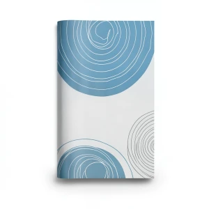 Youthful Wallpaper 10m x 53cm Blue with Gray and White