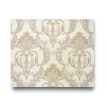 ورق جدران ايطالي مقاس 10 م×1.06 م لون بيج موديل 82006