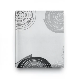 Youthful Wallpaper 10m x 53cm Gray with White and Black