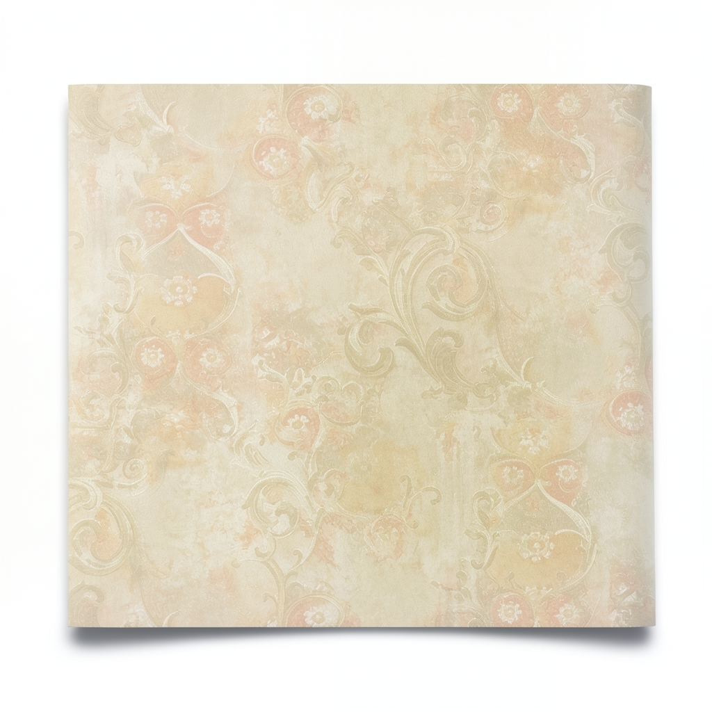 Italian Wallpaper 10m x 1.06m Beige Color, Model 82038