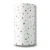 Vinyl Wall Decoration Youthful Design 10m×53cm White Brown Cyan - Image 1