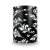 Vinyl Wallpaper Patterned Design 10 m x 53 cm Black with White - Image 1