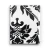 Vinyl Wallpaper Patterned Design 10 m x 53 cm Black with White - Image 1