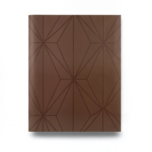 Patterned Wallpaper 15.6m×100cm Brown Color