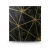 Patterned Wallpaper 15.6m×100cm Black with Gold - Image 1
