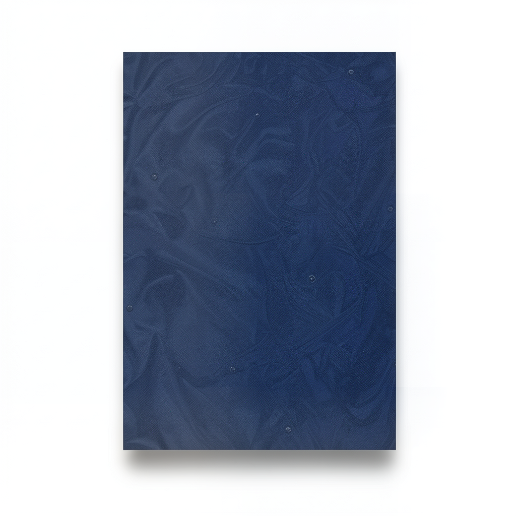 Italian Wallpaper Navy Blue Color, 10m Length, 1.06m Width, Model 82022