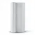 Striped Wallpaper, Vinyl Sheath, Length 15.6m, Width 100cm, Silver with Gray Color 