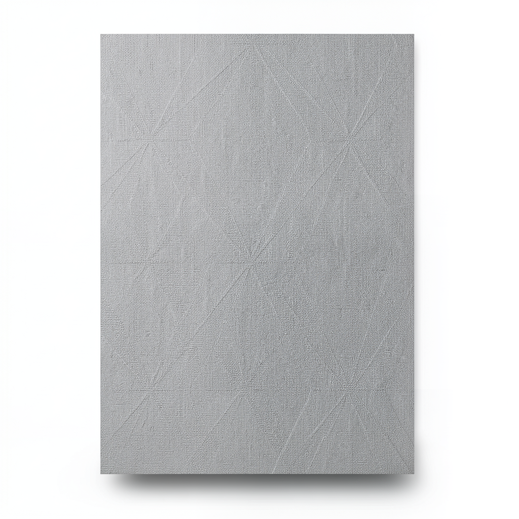 Patterned Wall Covering 15.6m×100cm, Gray Color