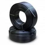 أنابيب HDPE الراجحي  PE 80 ضغط 8 بار قطر خارجي 63 مم سمك 5.8 مم لون اسود