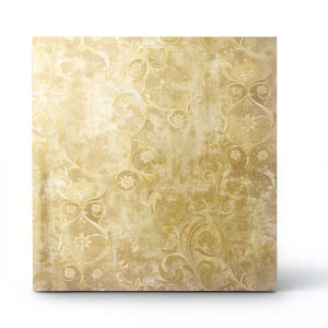 Italian Wallpaper 10m×1.06m Golden Color, Model 82034