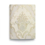 Classic Wallpaper Beige, Size 10m×1.06m, Model 83008