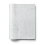 Wallpaper Patterned Design 15.6m x 100cm Light Gray