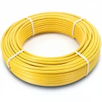 أنابيب HDPE الراجحي  PE 100 ضغط 10 بار قطر خارجي 75 مم سمك 6.8 مم لون أصفر 