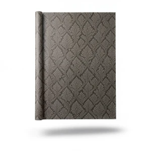 Patterned Wallpaper 15.6m×100cm Dark Beige Color