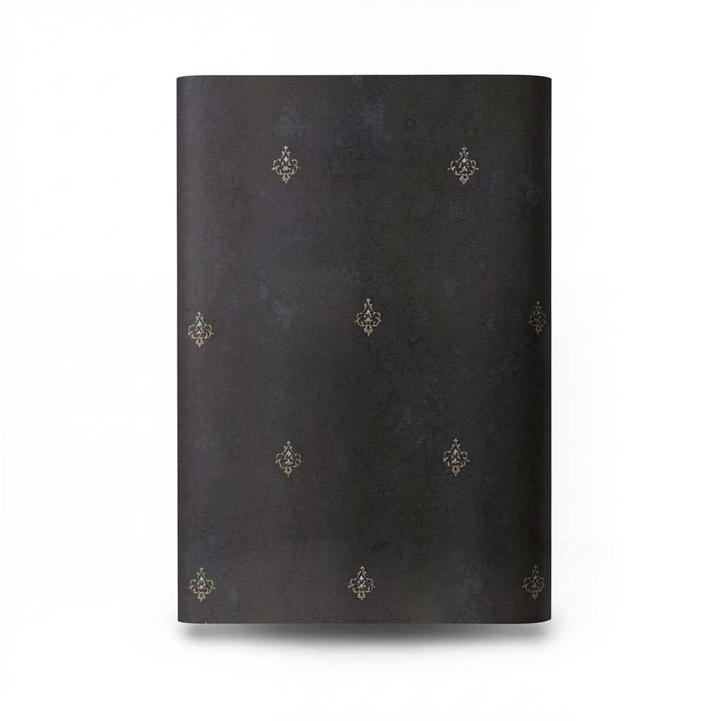Classic Wallpaper Dark Brown 10m×1.06m, Model 83021