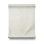 Patterned Wallpaper 15.6m x 100cm Beige with Off-White Pattern