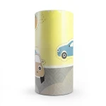 Youthful Wallpaper 10m x 53cm Yellow with Blue, Brown and White