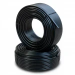 أنابيب HDPE الراجحي  PE 80 ضغط 8 بار قطر خارجي 75 مم سمك 6.8 مم لون اسود