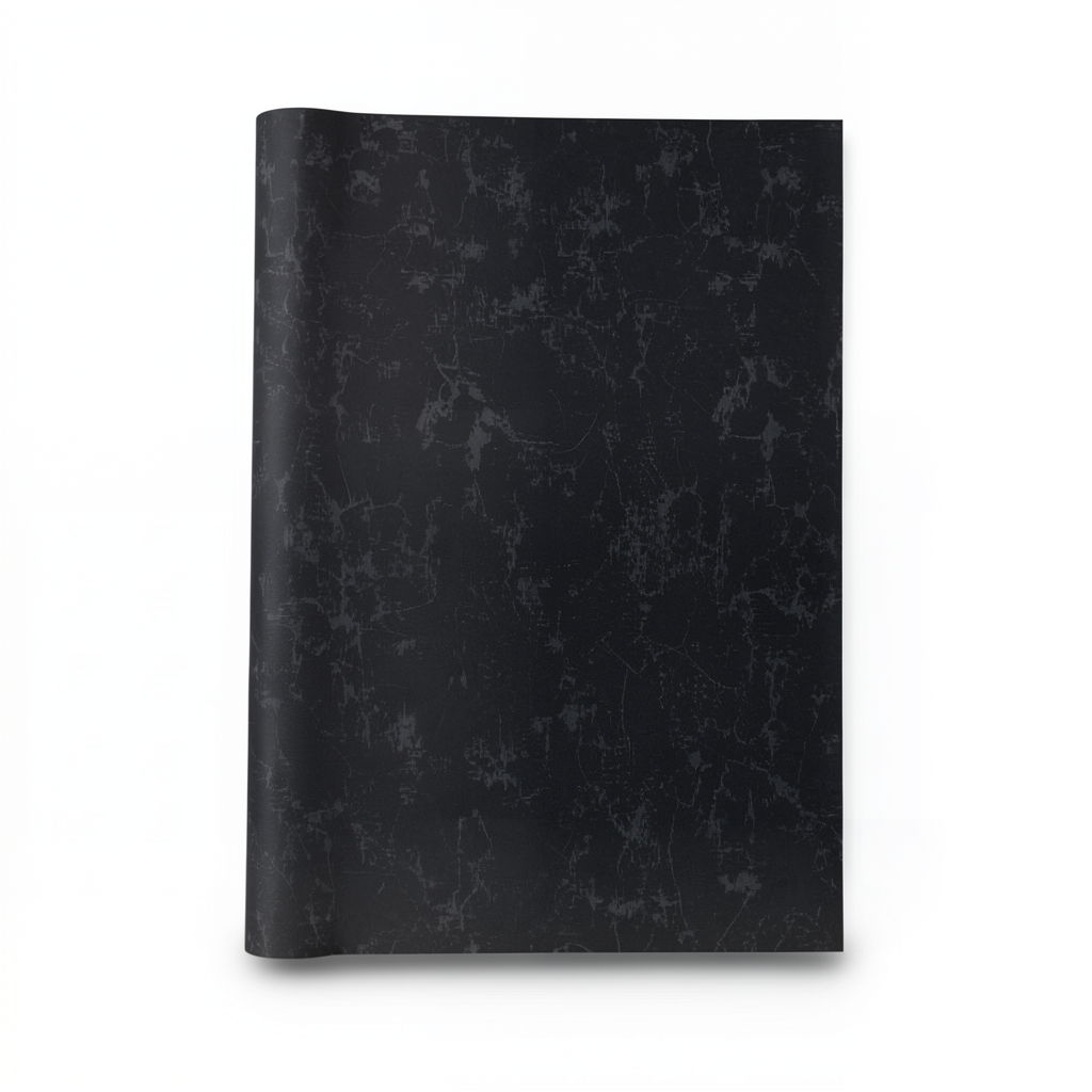 Patterned Wallpaper 15.6m x 100cm Black Color