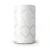 Vinyl Wallpaper Patterned Design 15.6 m x 100 cm White with Beige - Image 1