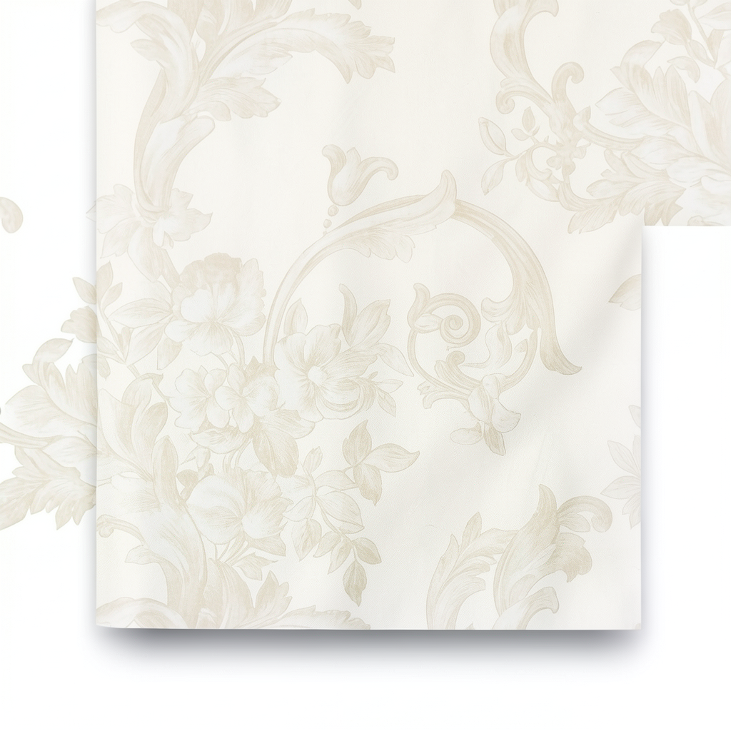 Classical Wallpaper Light Beige Size 10m×1.06m Model 83035