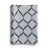 Vinyl Wallpaper Patterned Design 15.6m × 100 cm Gray Navy Blue - Image 1