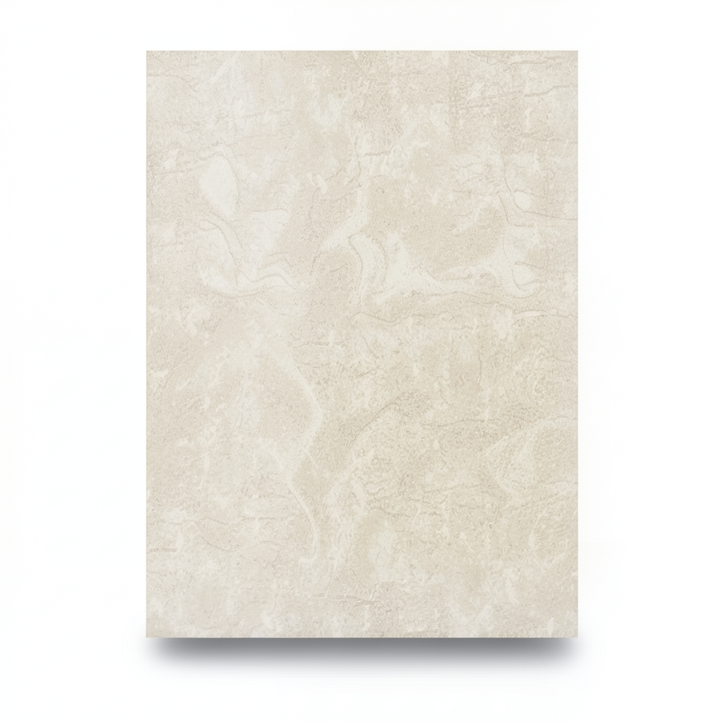 Wavy Wall Covering 15.6m x 106cm Beige Color