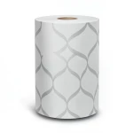 Vinyl Wallpaper Patterned Design 15.6m x 100 cm Gray