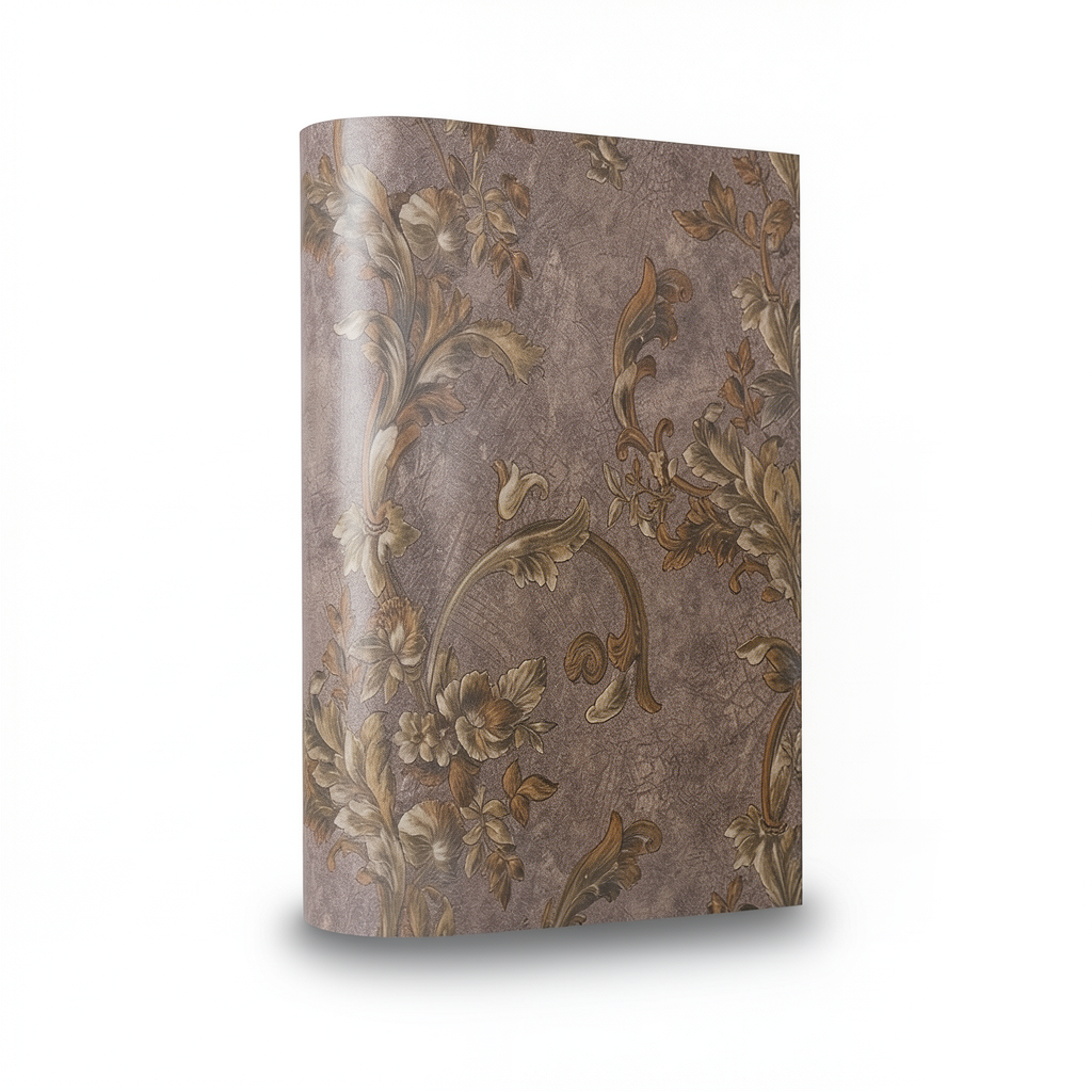 Classic Wall Cover Brown 10m×1.06m, Model 83040