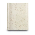 Patterned Wallpaper 15.6m×100cm Beige with Brown Veins