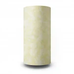 Classic Wall Covering, Vinyl Sheath, Length 15.6m, Width 106cm, yellow on beige Color 